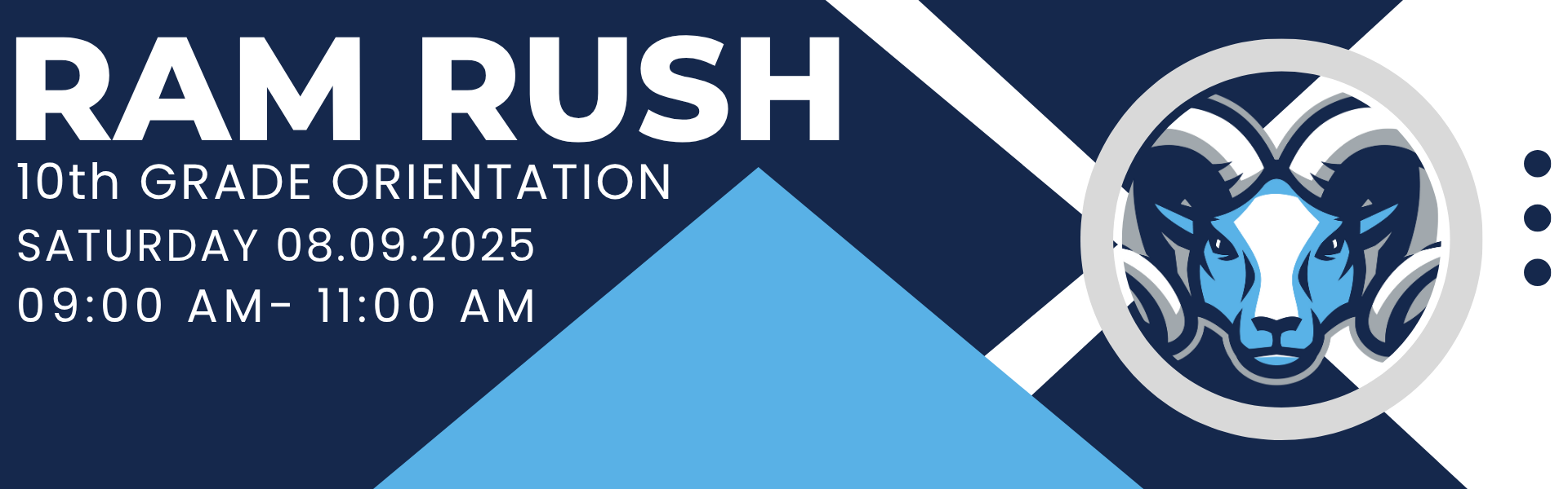Ram Rush 2025 Banner 08.09.2025