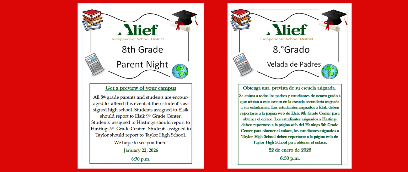 8th grade parent night