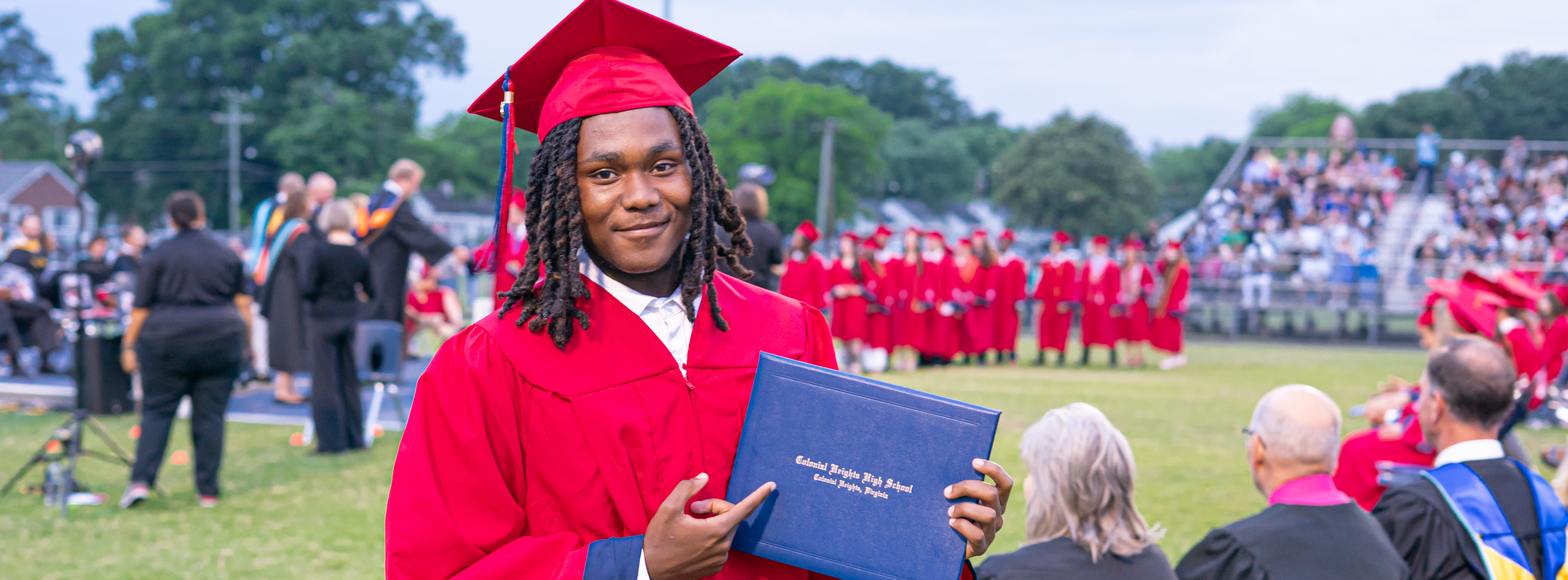 Graduation Boy with Diploma