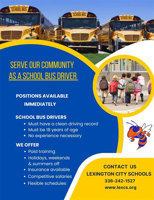 serve our community as a school driver