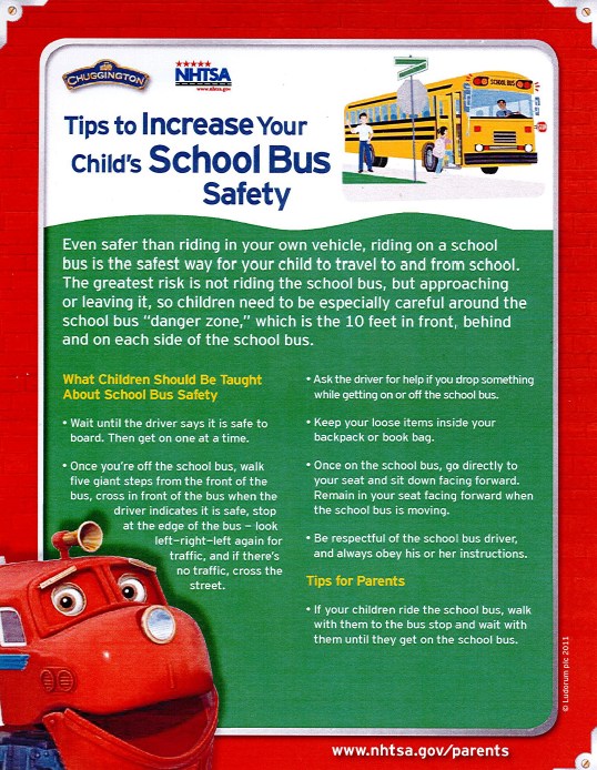 tips to increase your childs school bus safety