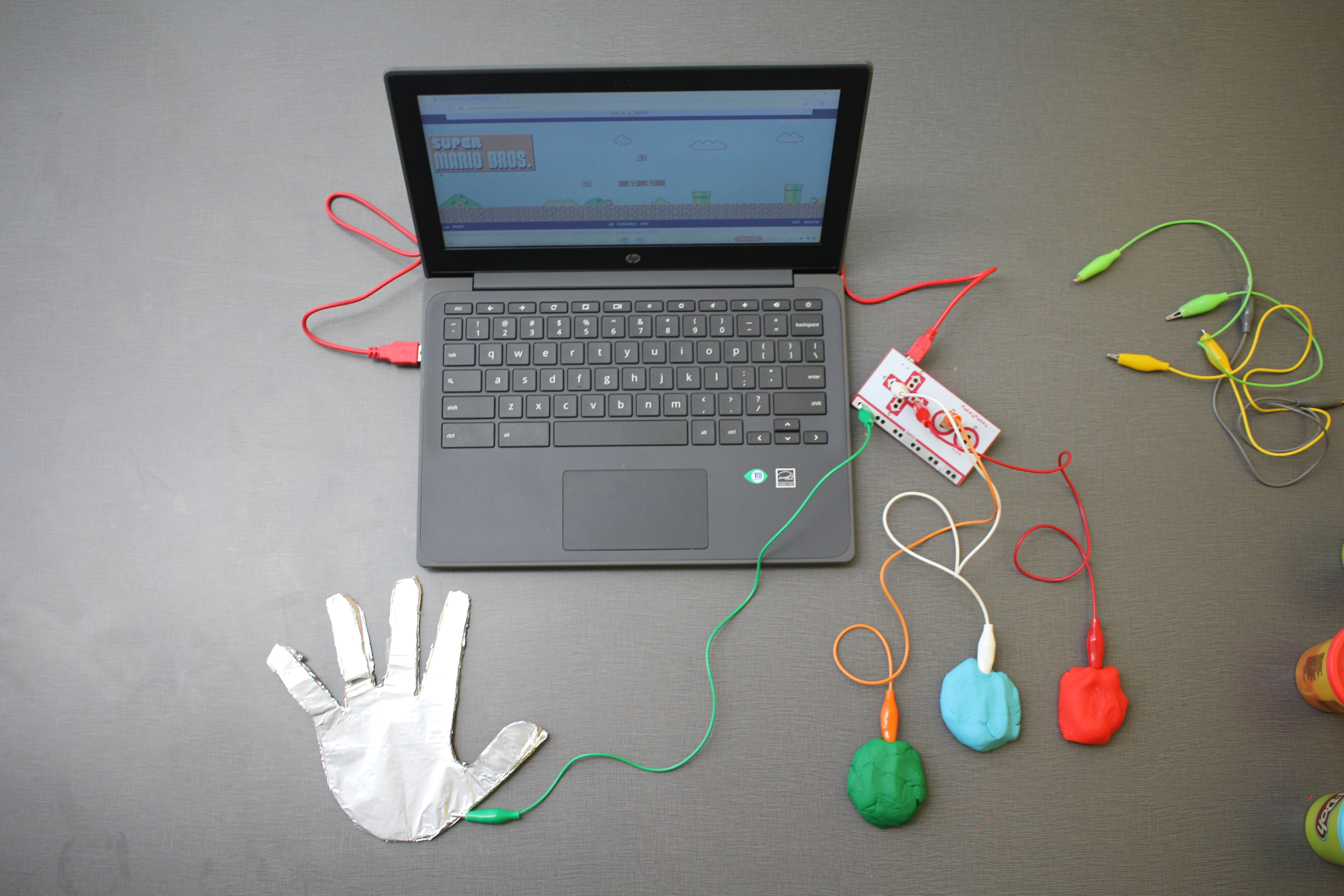 A Makey Makey project designed by a student!