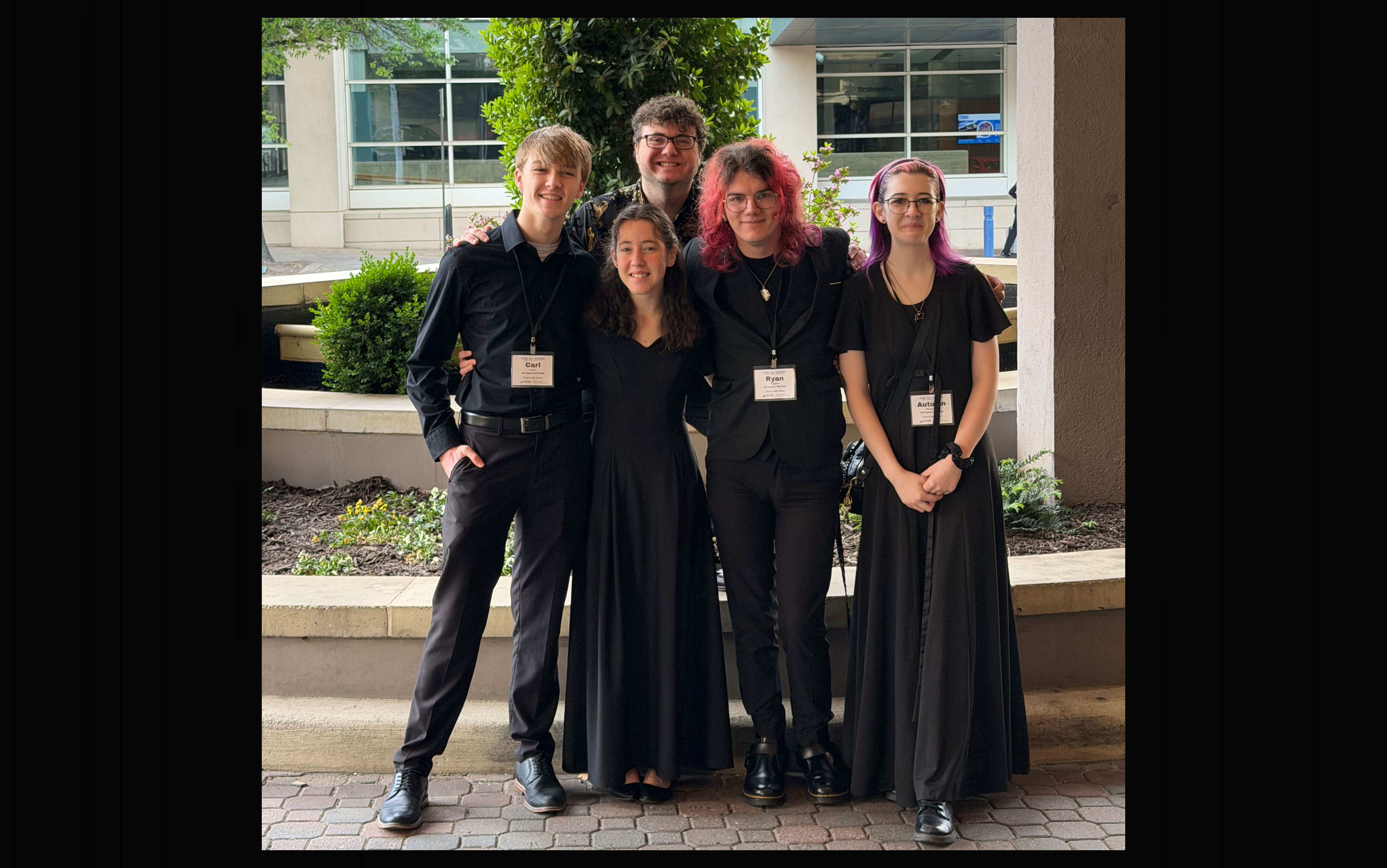 VHS All-Virginia Choir delegates