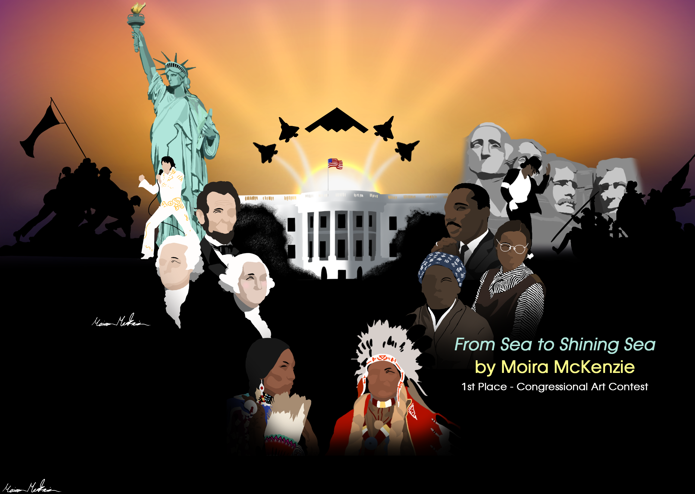 From Sea to Shining Sea by Moira McKenzie