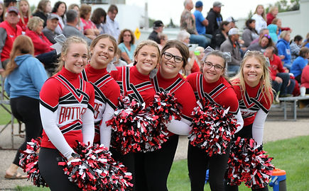 Potter County Battlers- cheerleaders girls team
