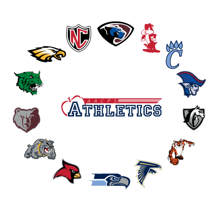 Athletics school logos