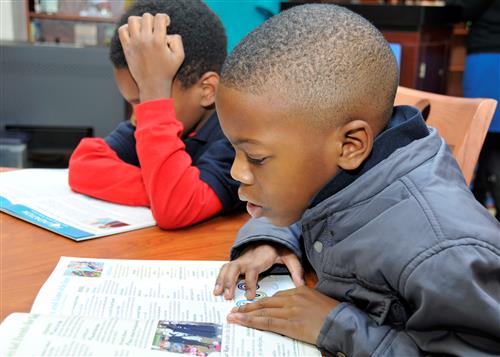 Boys Reading