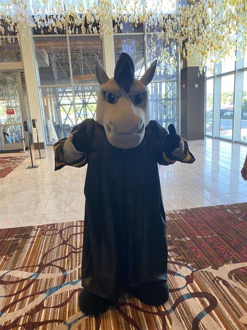 Meade donkey mascot