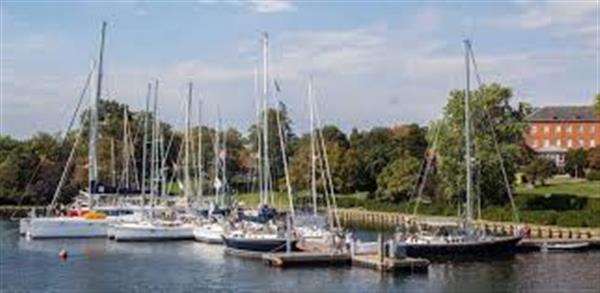 boats in the lake