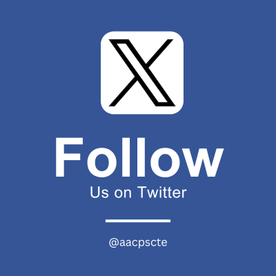 Follow us on X button