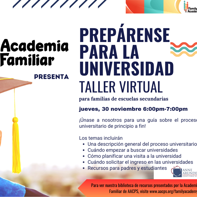 Prepárense para la universidad