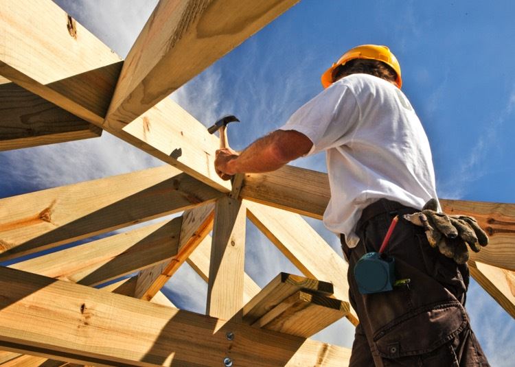 Man working in construction