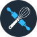 Baking tools icon