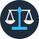 Balance of justice icon