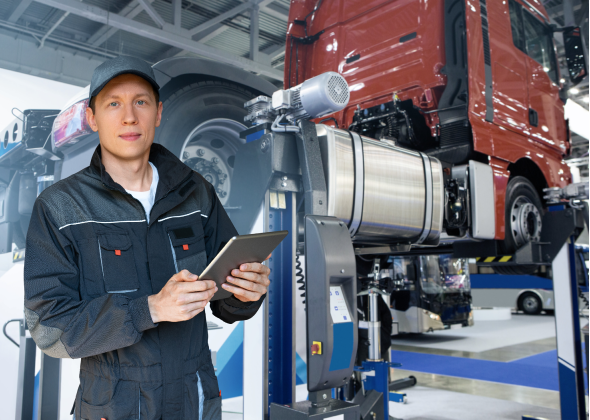 Stock photo of mechanic