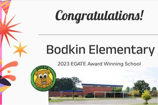 Bodkin Elementary Award