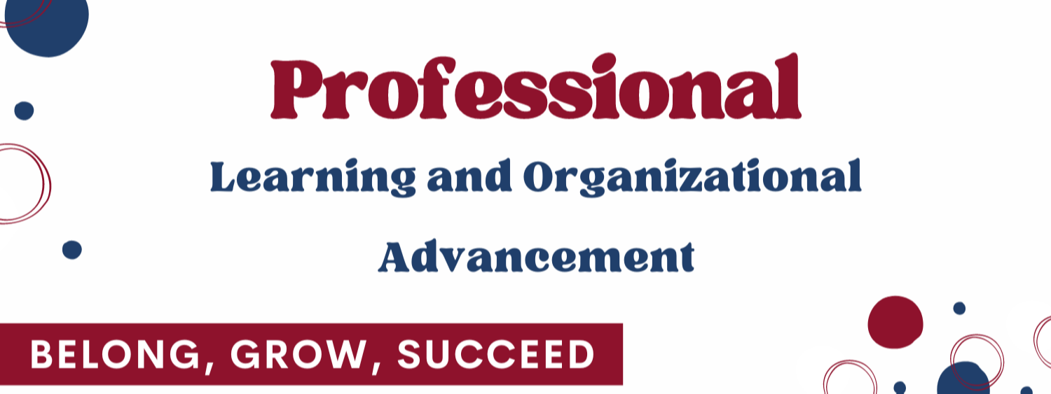 Professional learning and organizational advancement