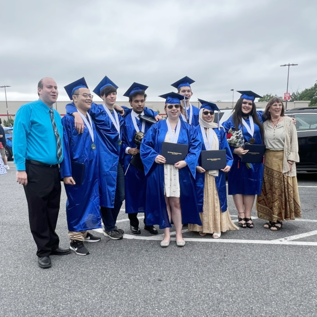 Dual enrollment students graduate with AACC certificates