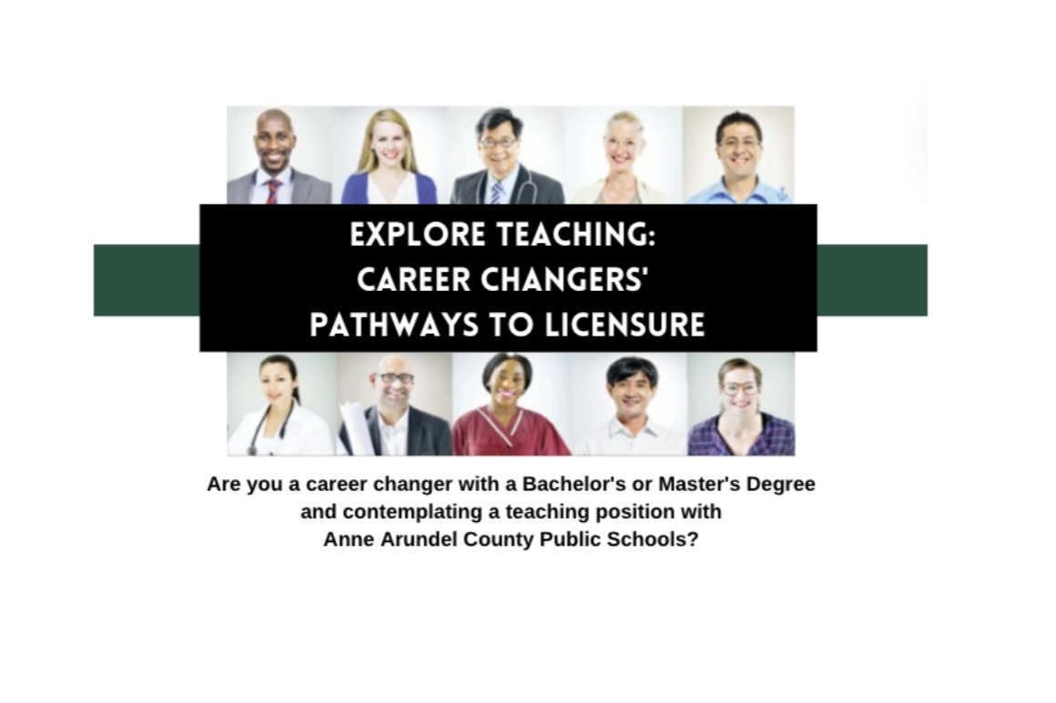 Explore Teaching: Career Changers Pathways to Licensure flyer