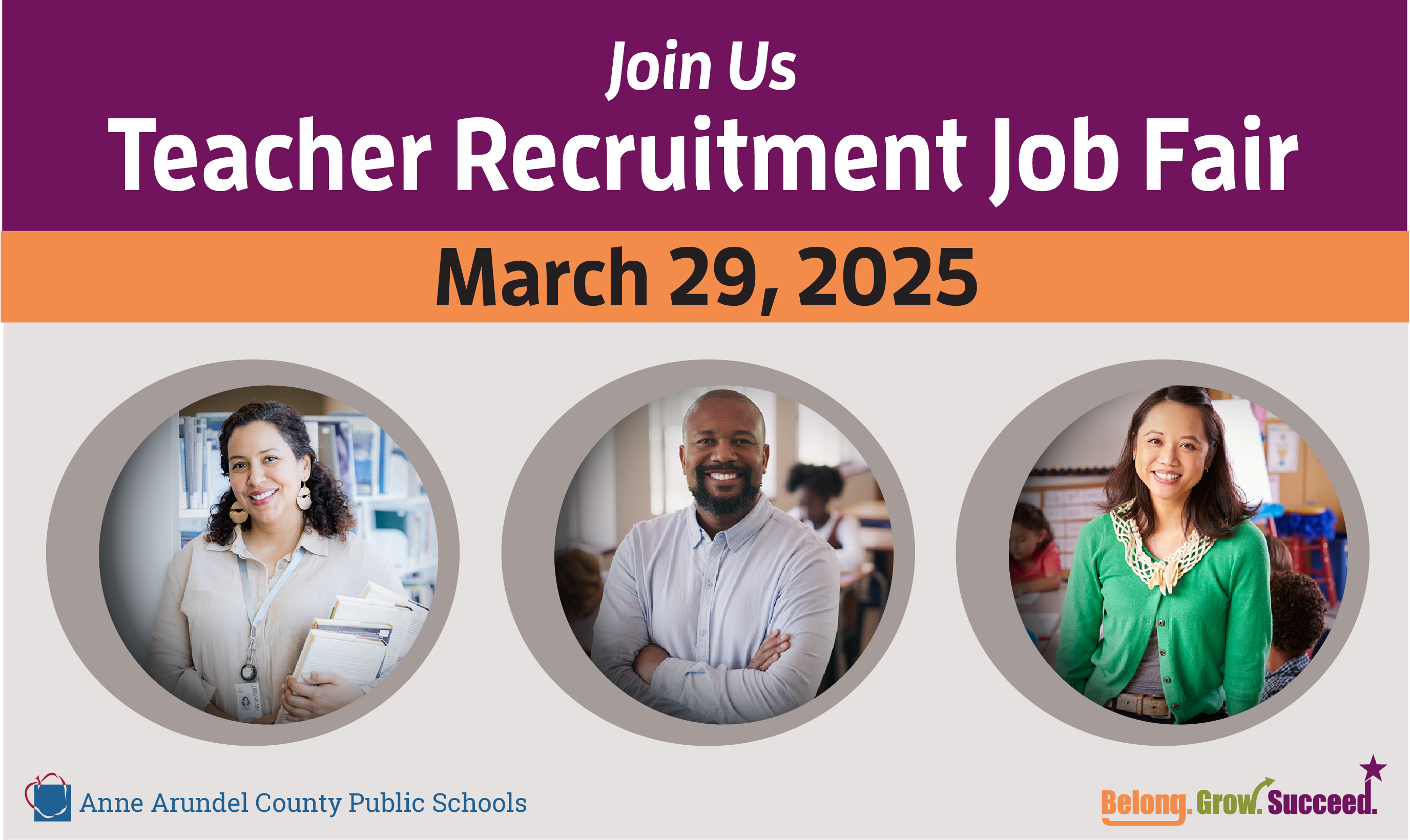 Join Us - teacher recruitment job fair