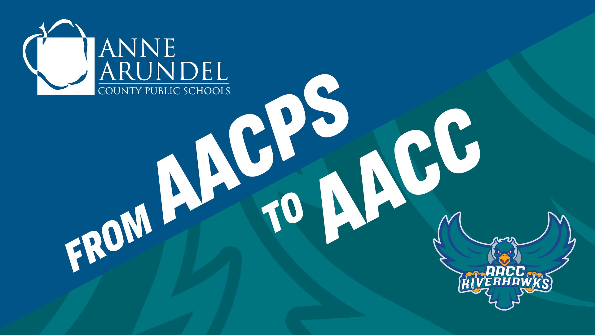 From AACPS to AACC with AACPS and AACC logos