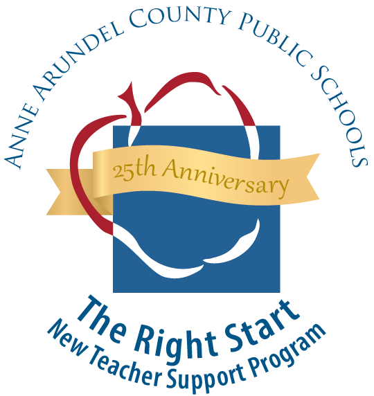 Right Start New Teacher Support 25th Anniversary Logo