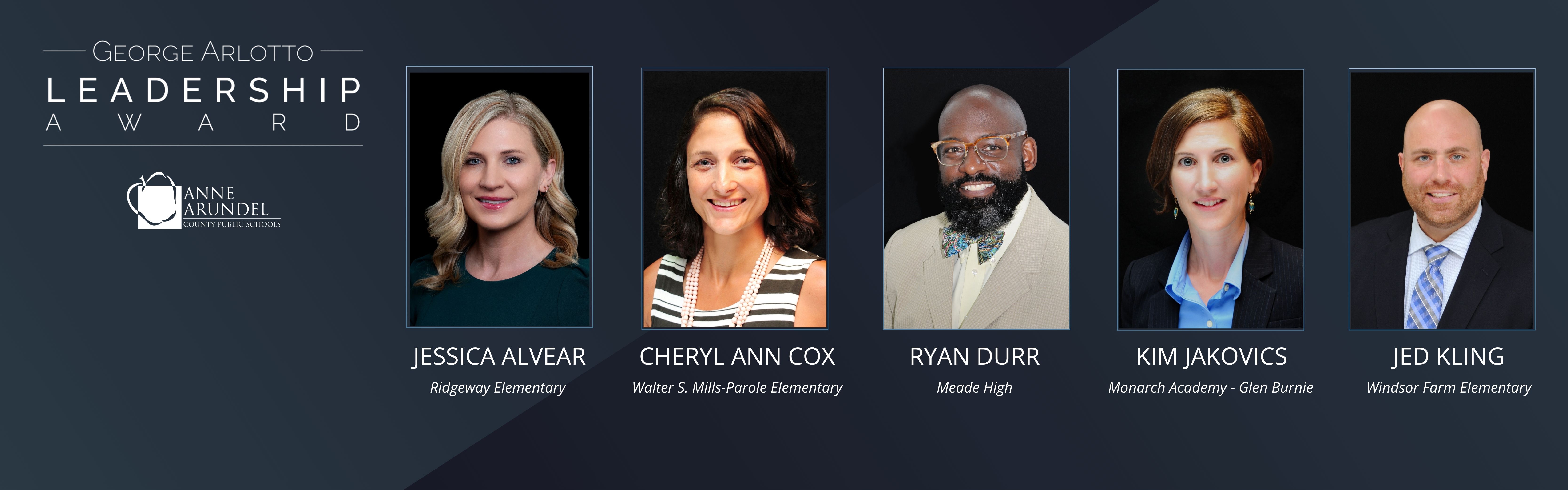 NEWS RELEASE: Five principals named finalists for 2025-2026 George Arlotto Leadership Award