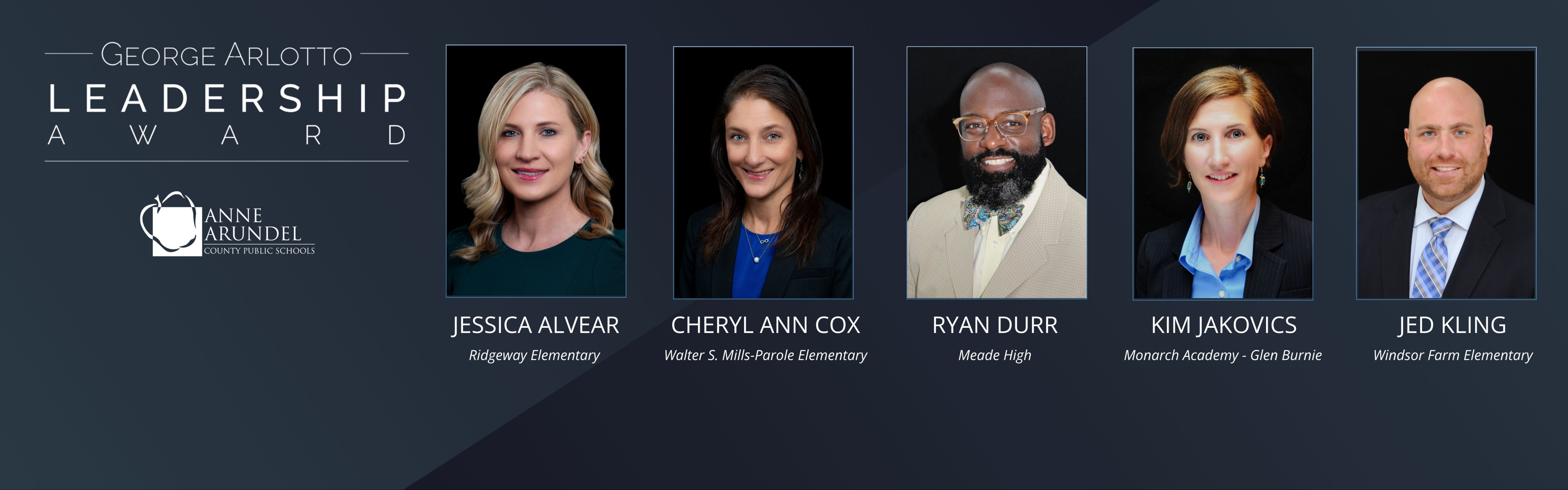 NEWS RELEASE: Five principals named finalists for 2025-2026 George Arlotto Leadership Award