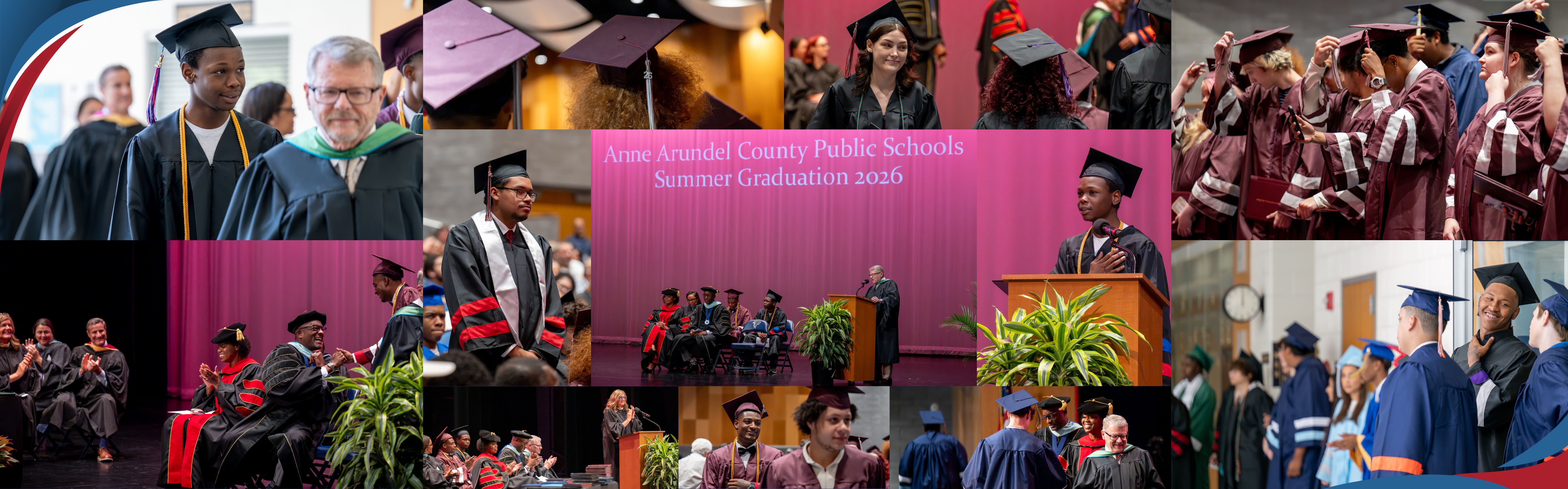A collection of pictures from our Class of 2026 summer graduation ceremony.