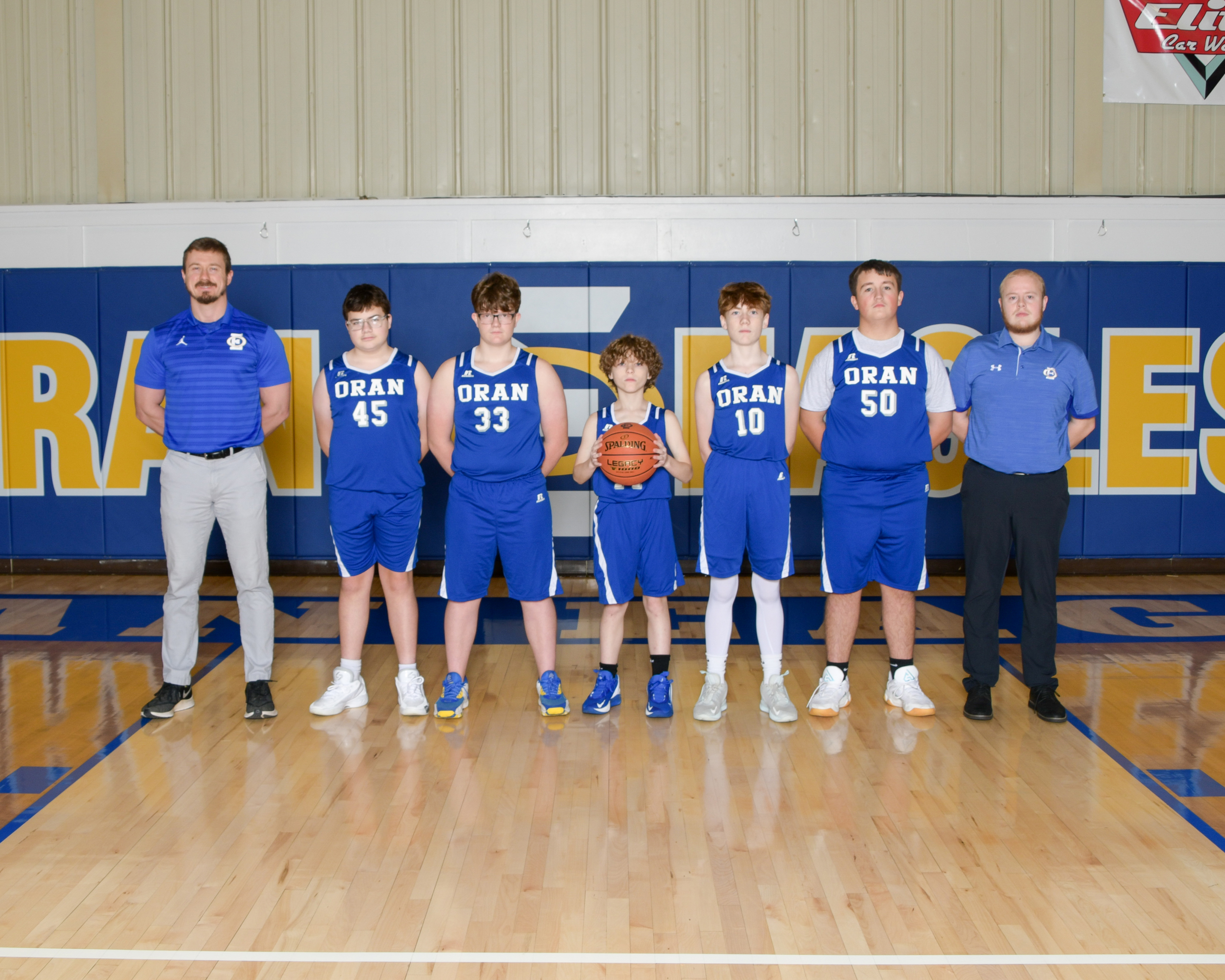 JH Boys Basketall 8th Grade Team