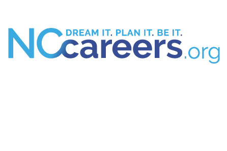 NC Careers logo in blue colored font