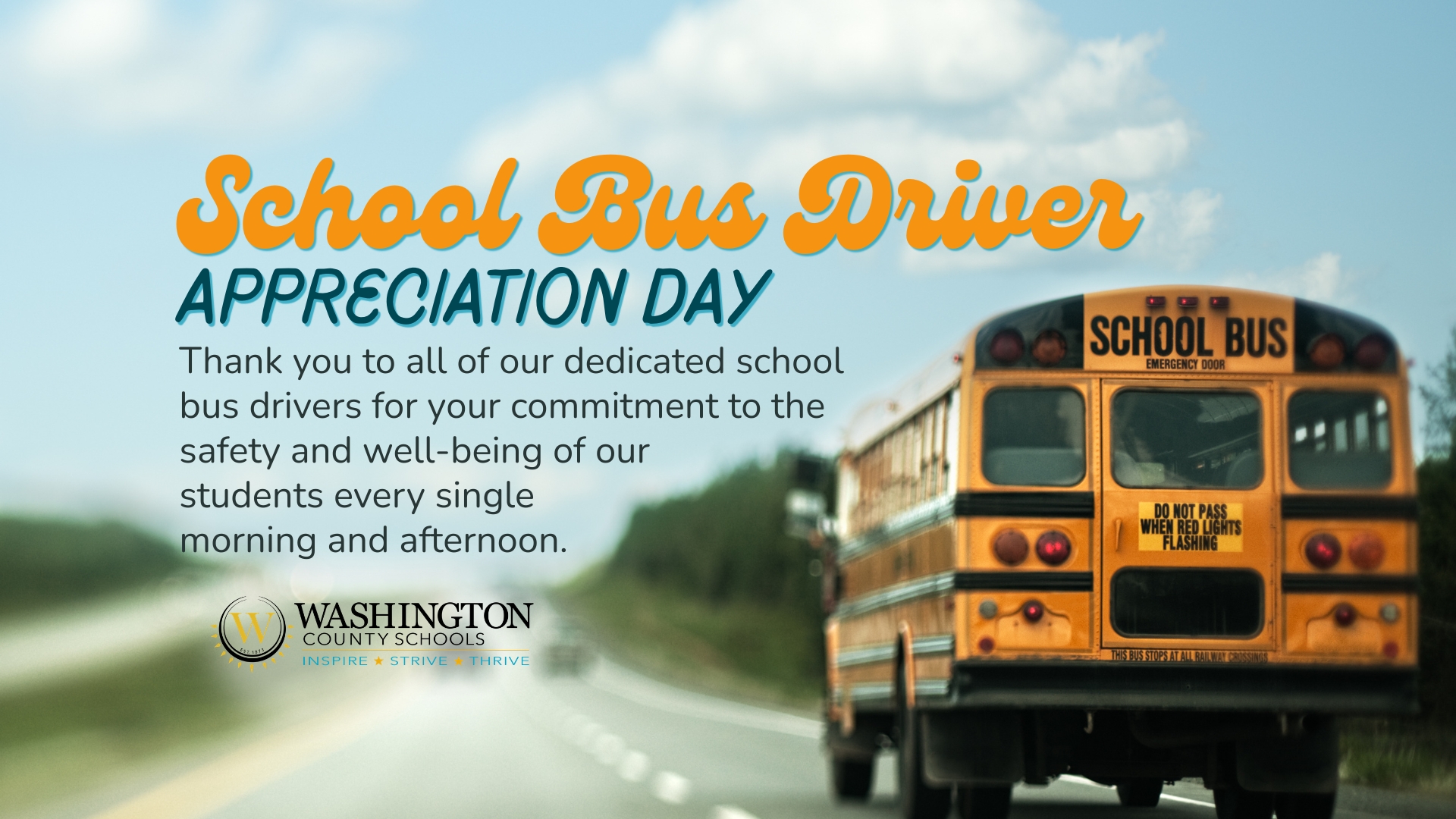 Bus Driver Appreciation 