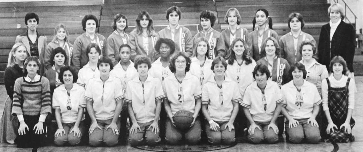 1978-79 Girls Basketball - Inducted in 1995