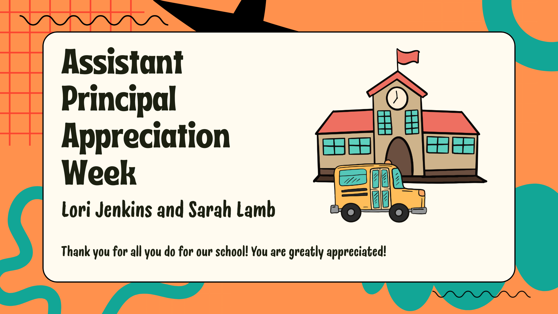 Assistant Principal Appreciation Week