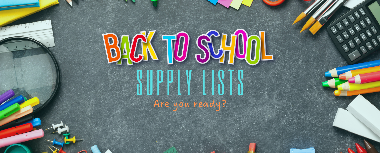 School Supply Lists