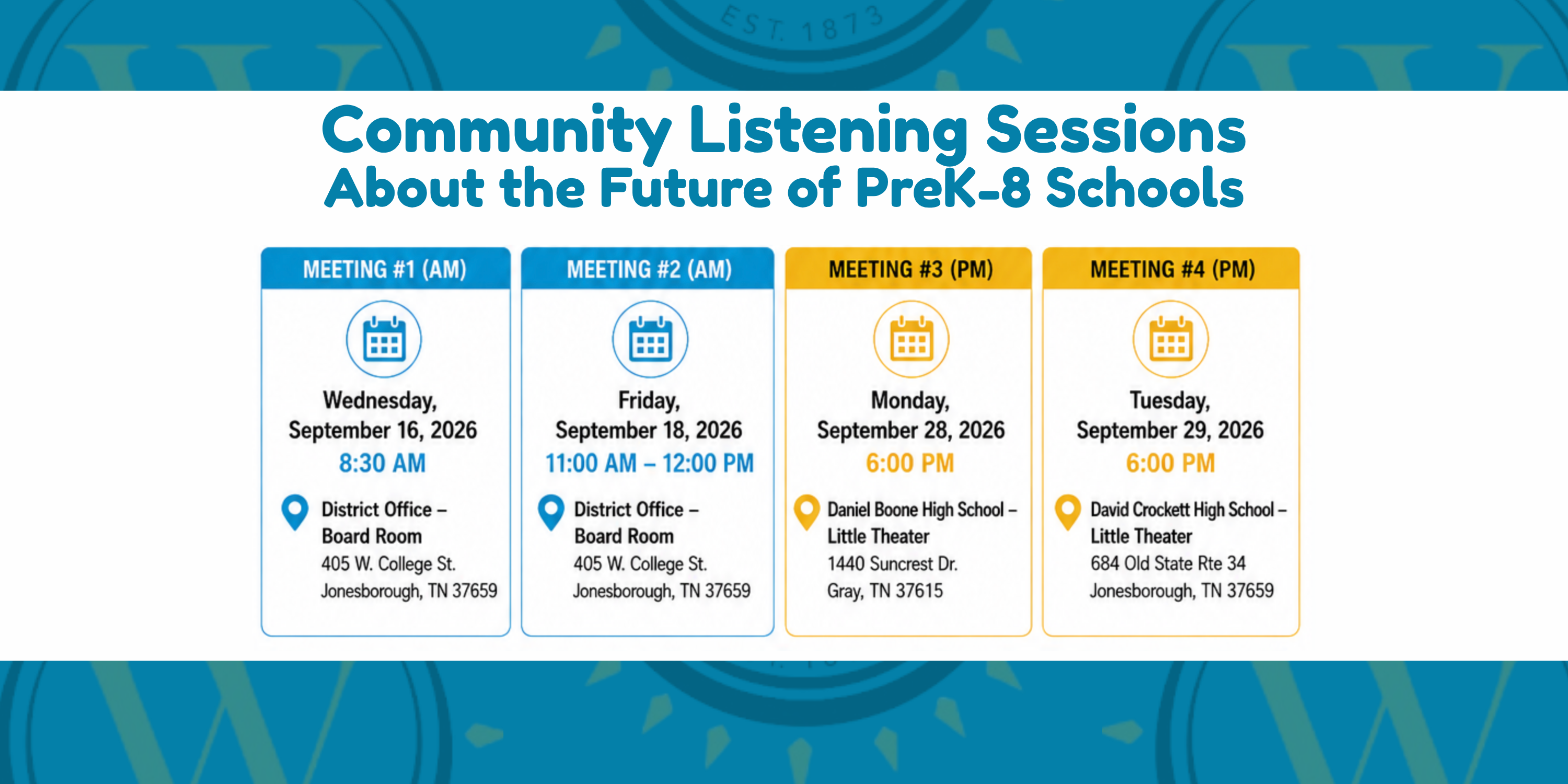 community sessions 