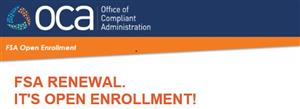 "FSA Renewal. It's open enrollment!"