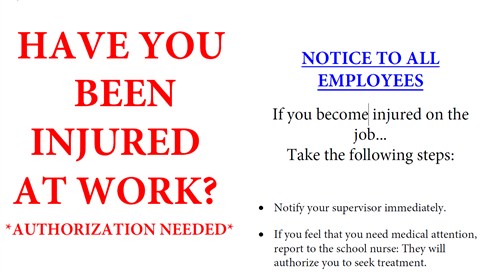 PMA Workers Compensation Information Flyer