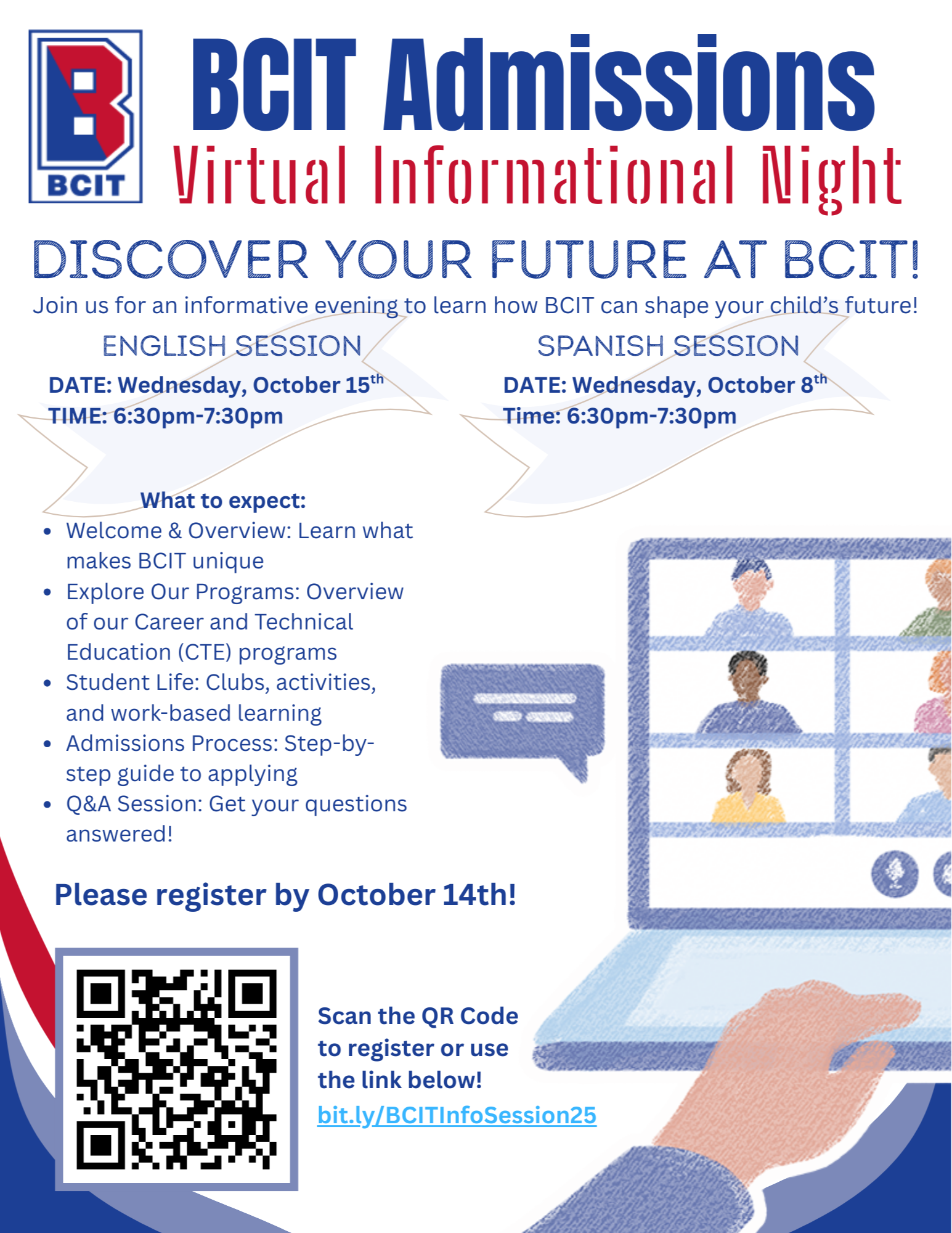 Virtual Information Night (English)