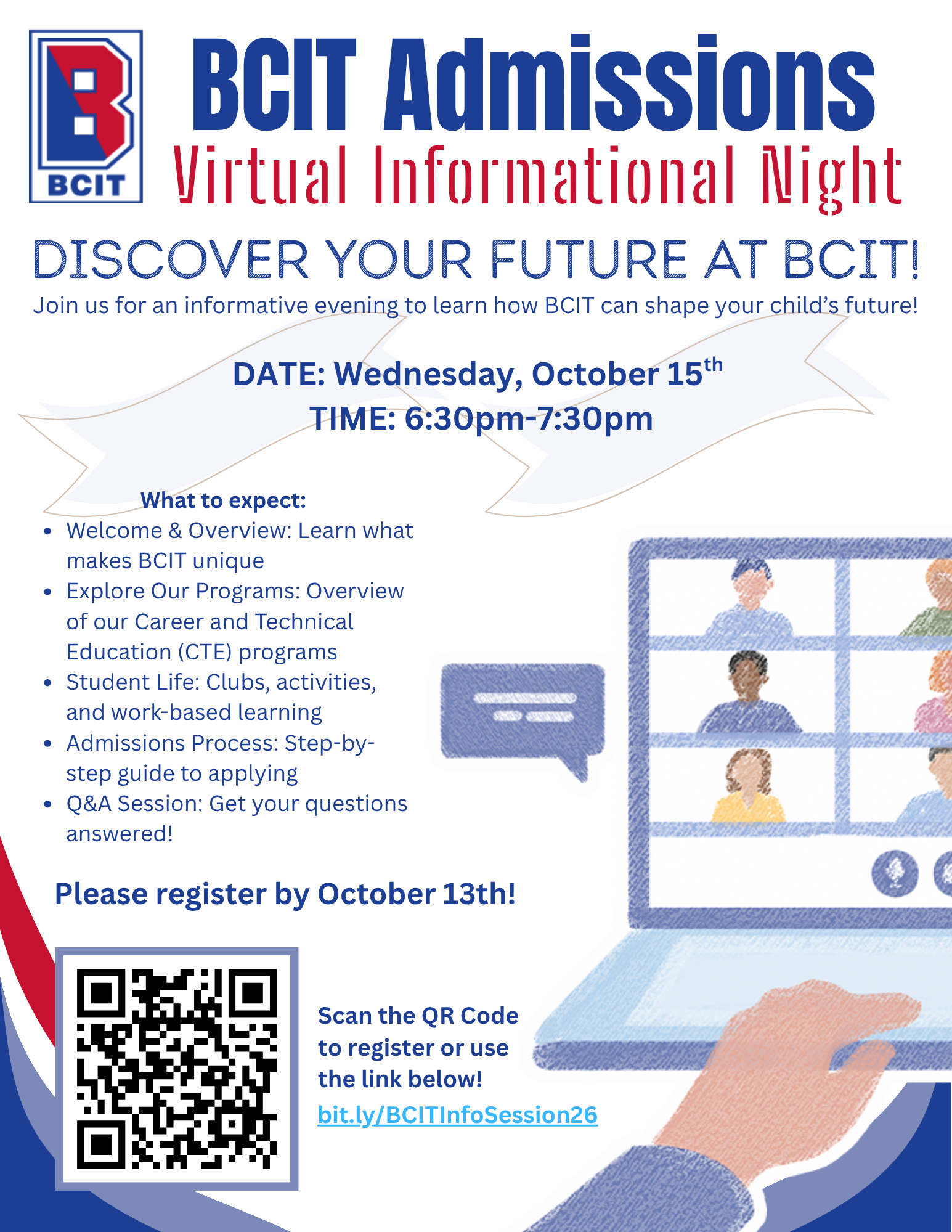 BCIT Virtual Information Night