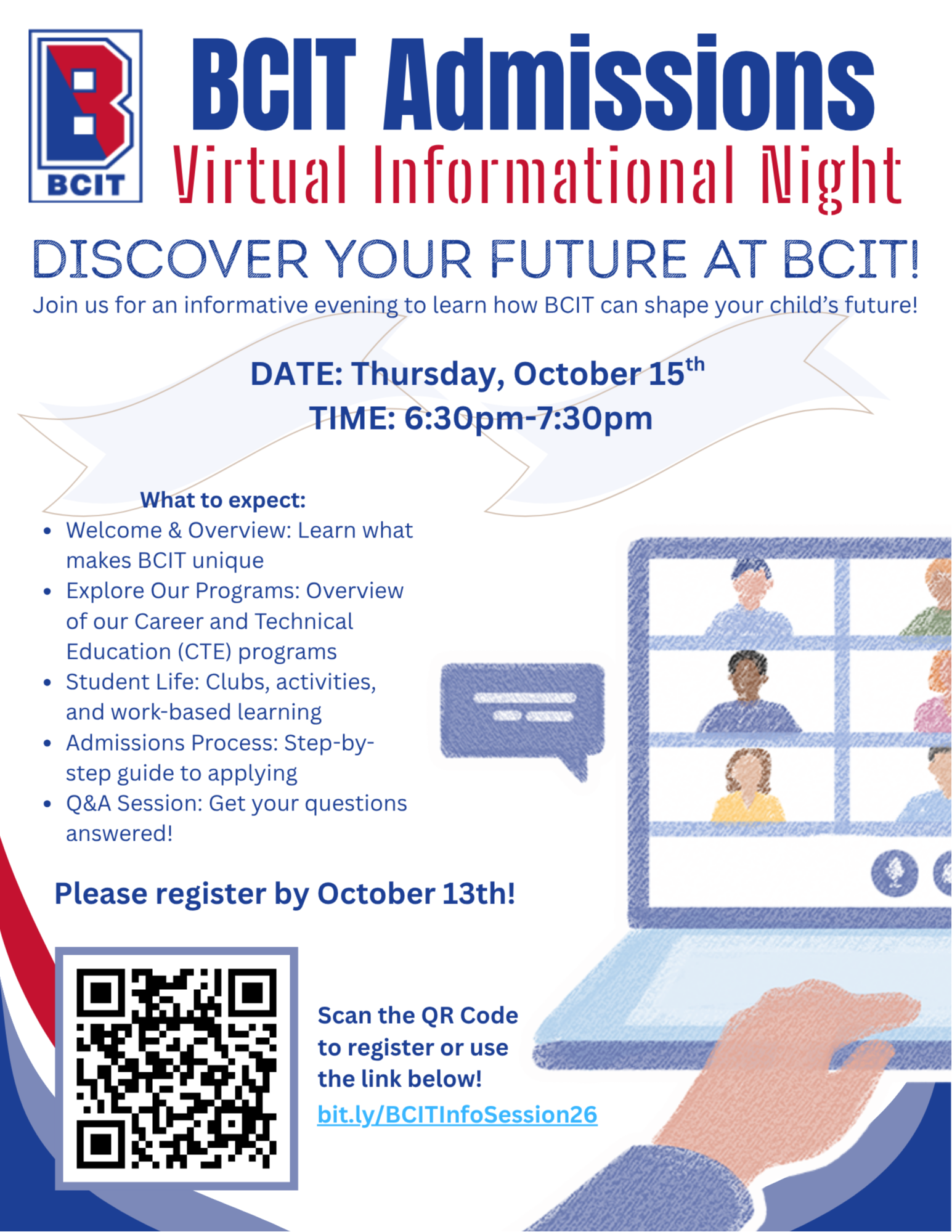 BCIT Virtual Information Night