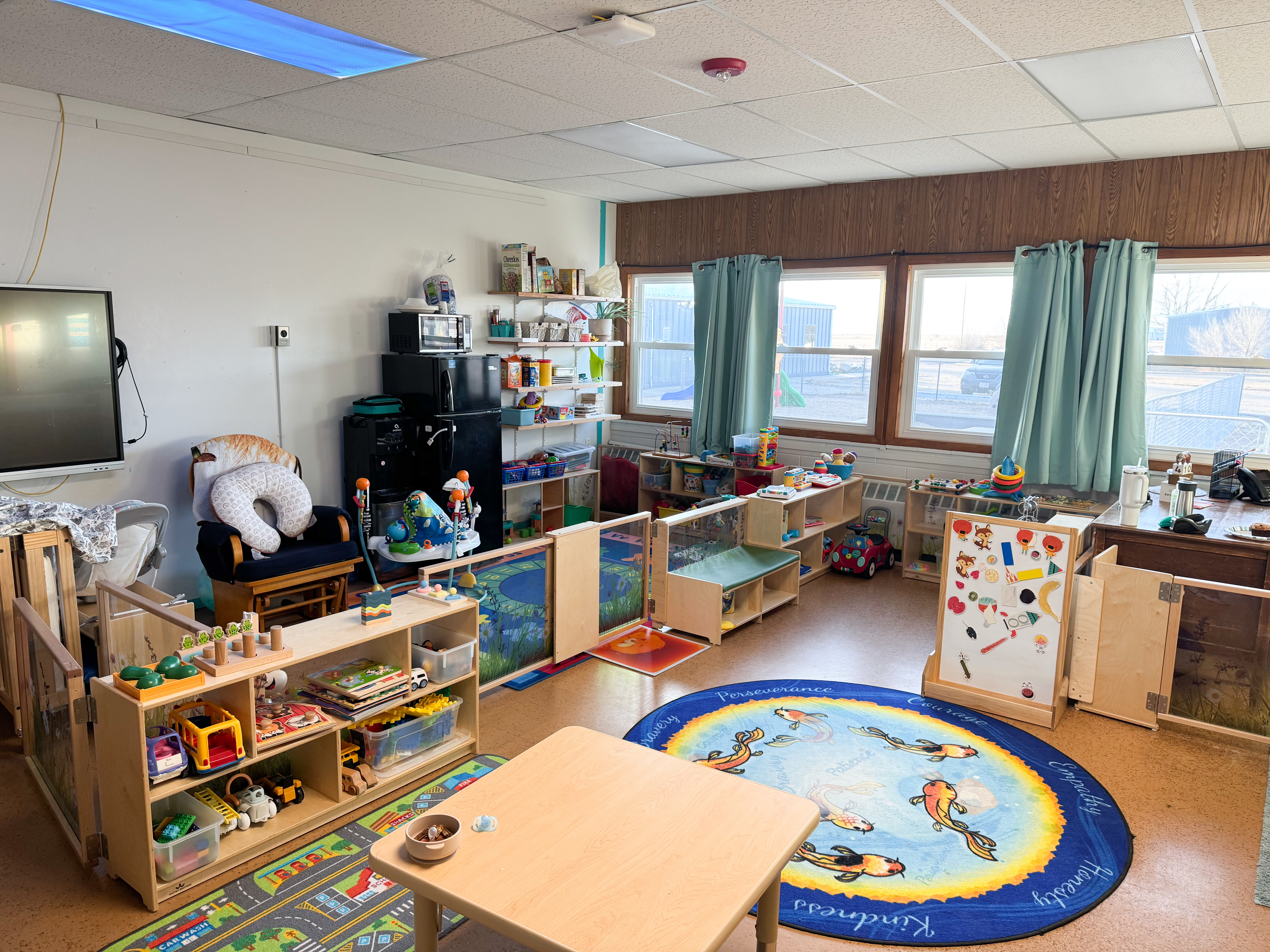 photo of daycare room