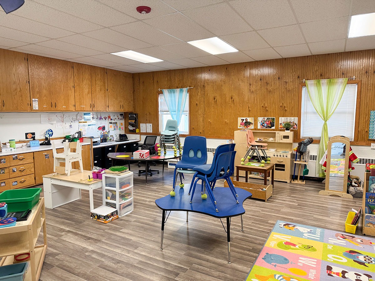 photo of preschool room