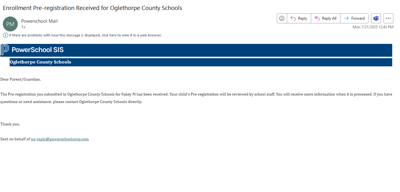 PowerSchool Instructions