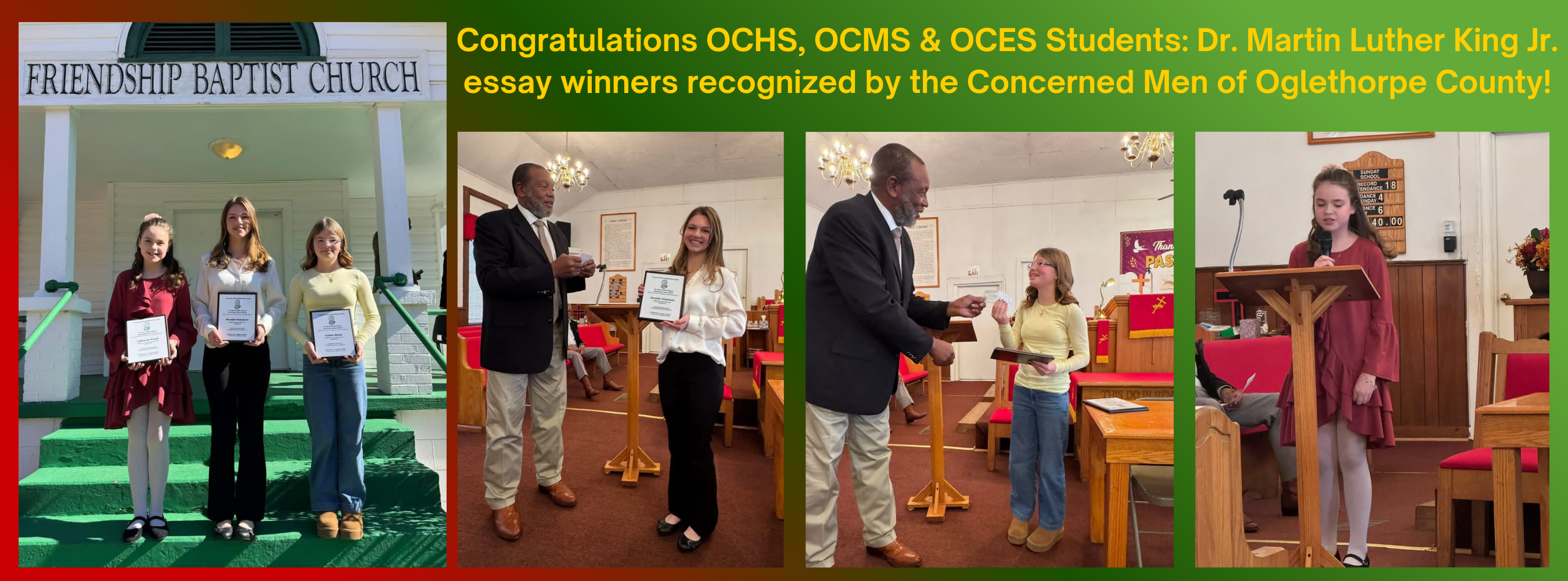 MLK Essay Contest Winners