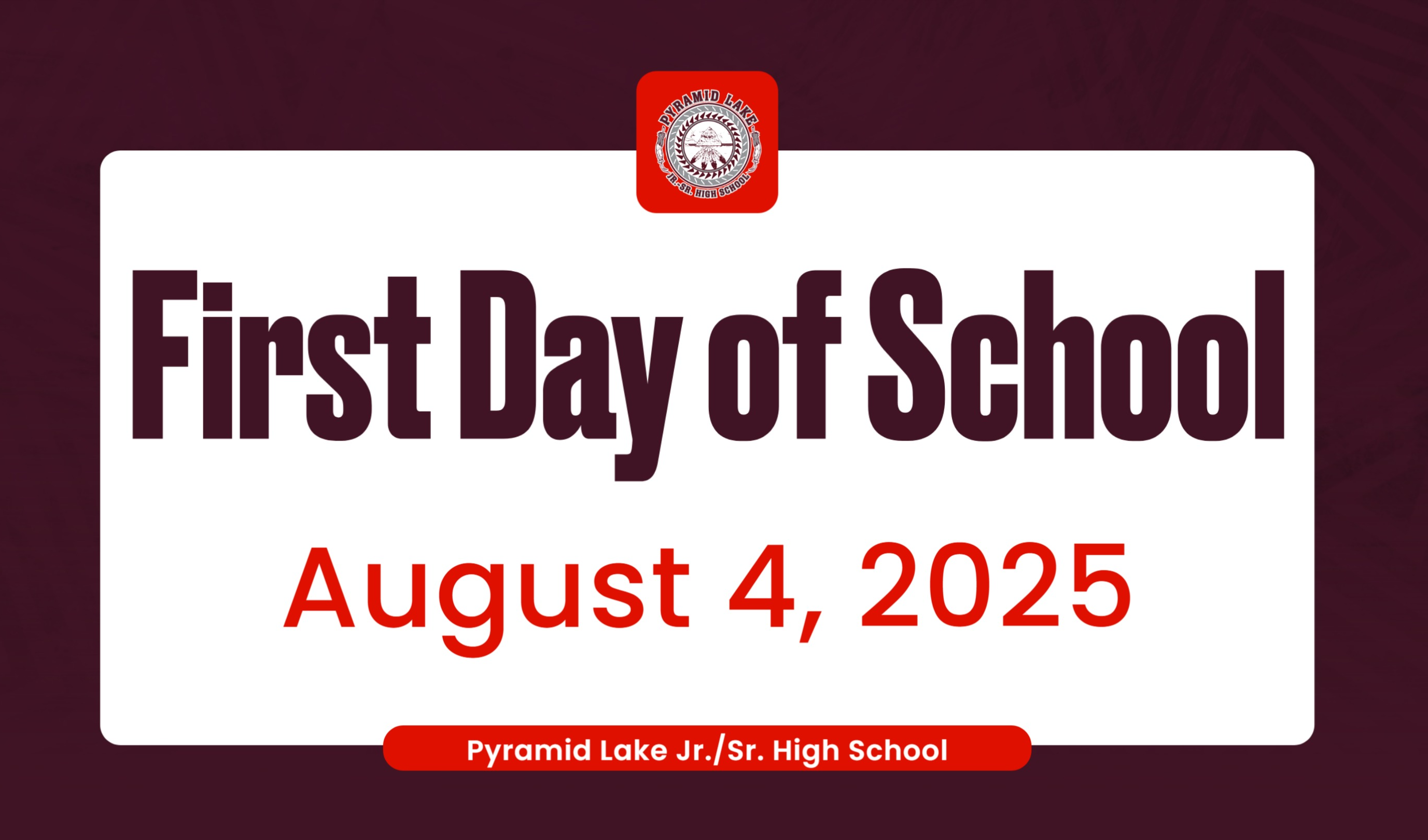 first day of school