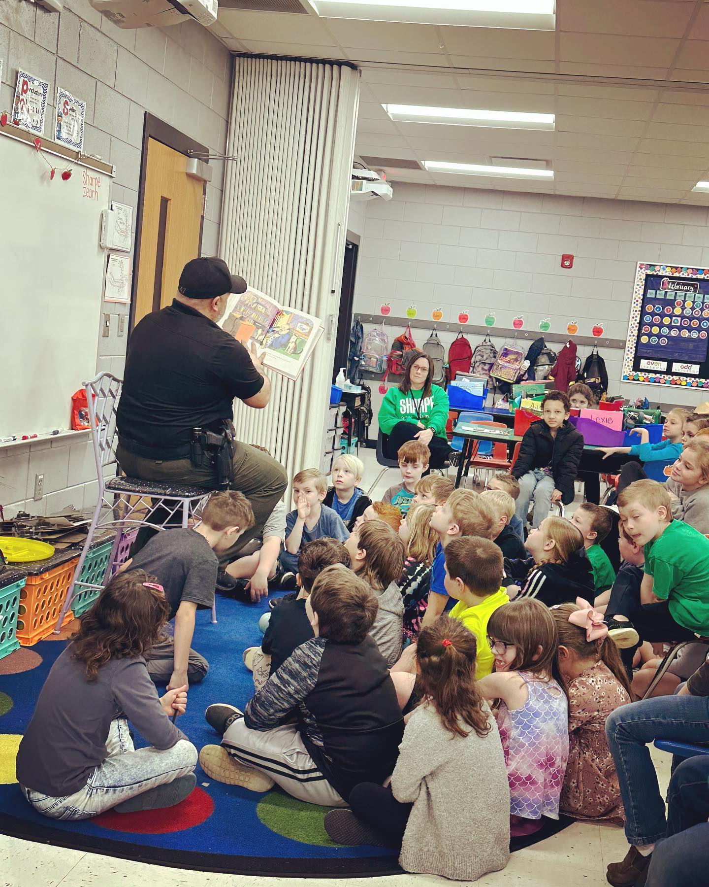 Reading with Officer Jeff 