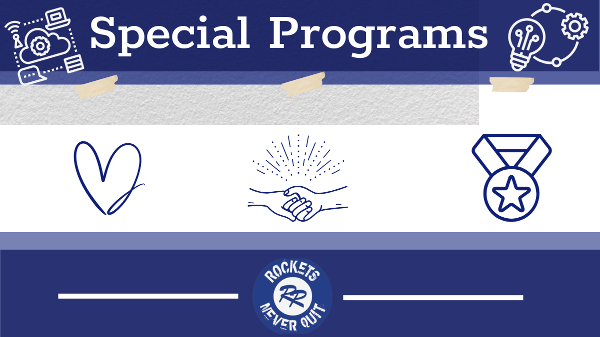 Welcome to Special Programs!