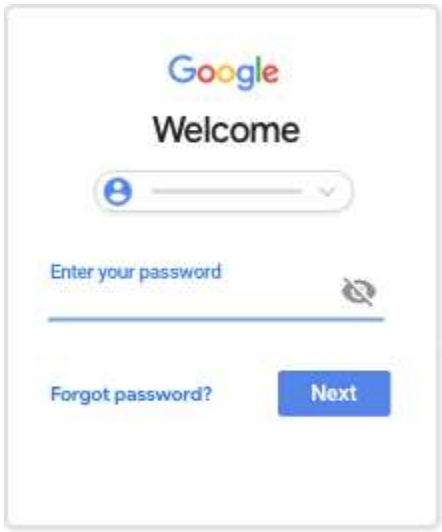 Enter your password