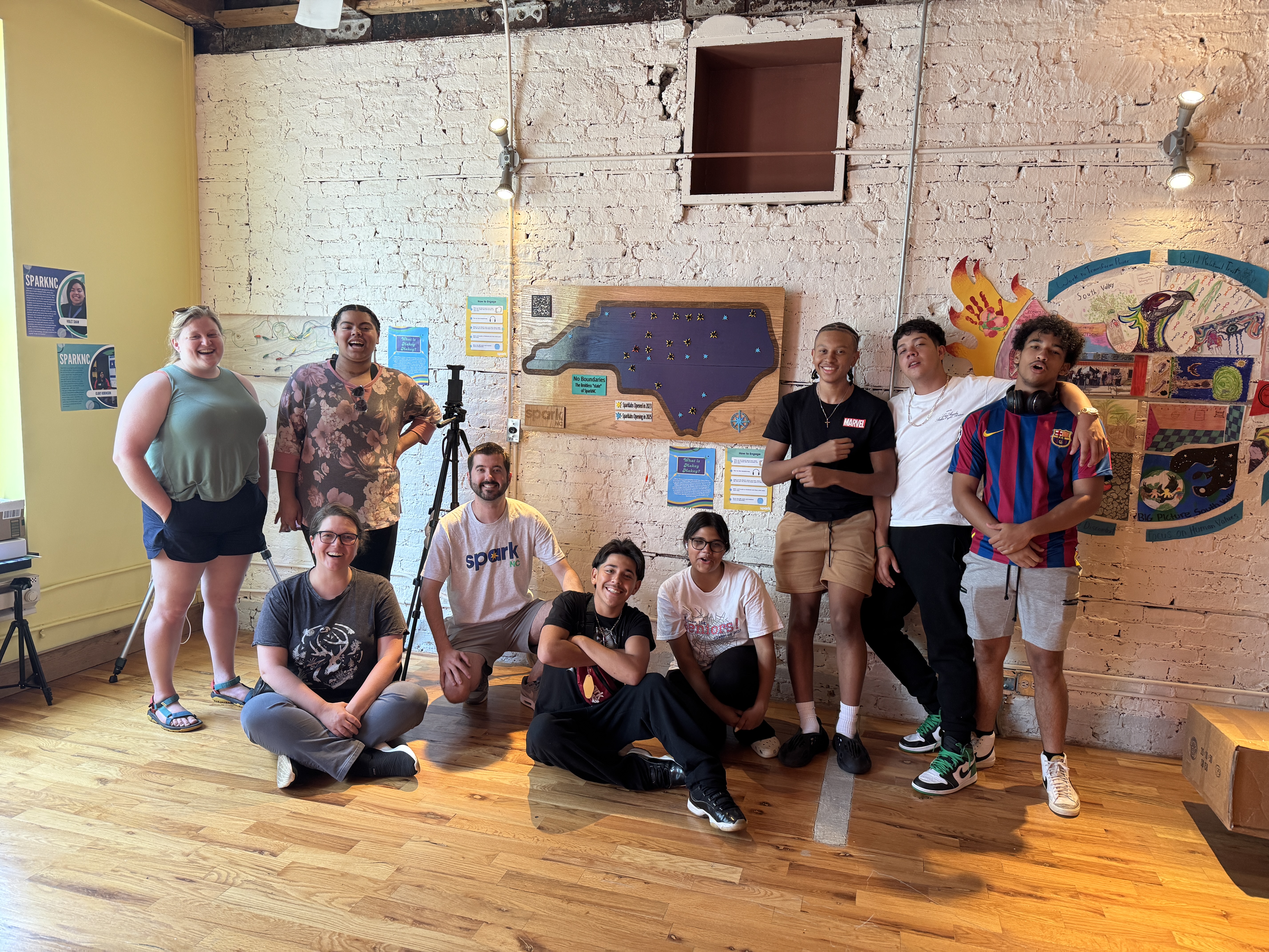SparkNC Scholars present in Chicago, IL with Education Reimagined!